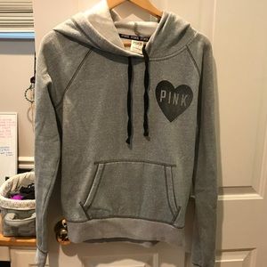 Gray hoodie from Pink
